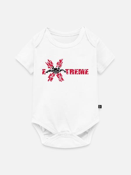 skydiver extreme - Baby Premium Kurzarmbody - Weiß