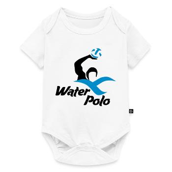 water-polo - Body à manches courtes Premium Bébé - blanc - Devant