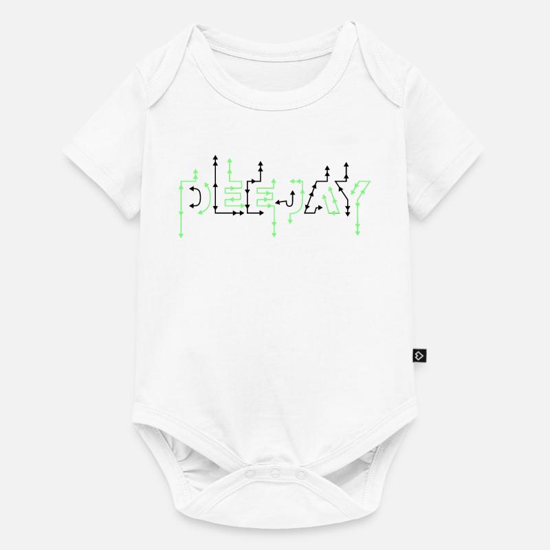 DEEJAY PFEILE SW - Baby Premium Kurzarmbody - Weiß