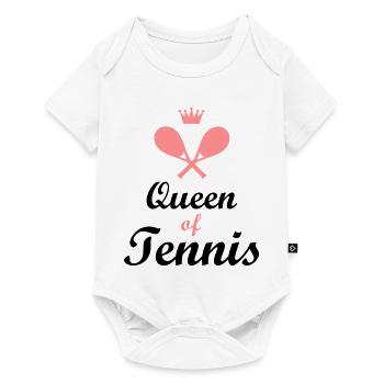 tennis - Baby Premium short-sleeve bodysuit - white - Front