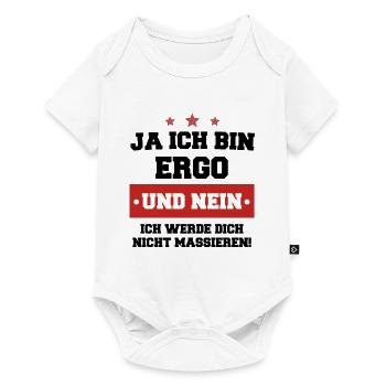 Occupational Therapist Ergo Profession Therapy Massage Gift - Baby Premium short-sleeve bodysuit - white - Front