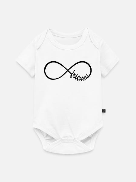 Friends Infinity Swag - Baby Premium Kurzarmbody - Weiß