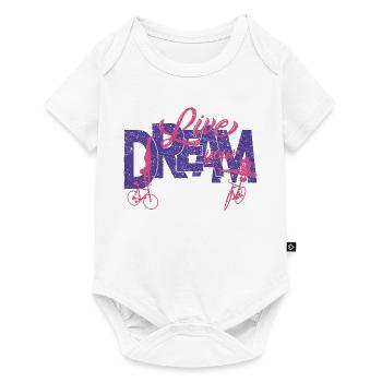 Artistic cycling, artistic cycling, indoor cycling - Baby Premium short-sleeve bodysuit - white - Front
