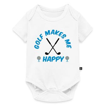 golfing - Baby Premium short-sleeve bodysuit - white - Front