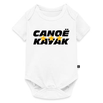 Canoë Kayak - Body à manches courtes Premium Bébé - blanc - Devant