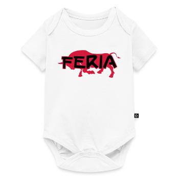 Feria - Body à manches courtes Premium Bébé - blanc - Devant