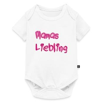 Mamas Liebling - Baby Premium Kurzarmbody - Weiß - Vorne