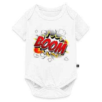 Boom Comic Graphic - Body à manches courtes Premium Bébé - blanc - Devant