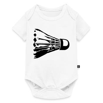Federball - Baby Premium Kurzarmbody - Weiß - Vorne