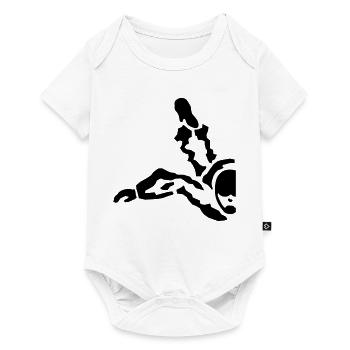 skydiver - Baby Premium Kurzarmbody - Weiß - Vorne