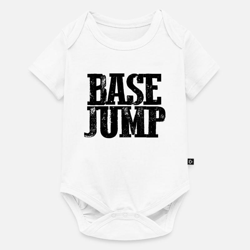 Base Jump - B.A.S.E. - Basejumper - Body à manches courtes Premium Bébé - blanc