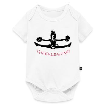 cheerleading - Body à manches courtes Premium Bébé - blanc - Devant