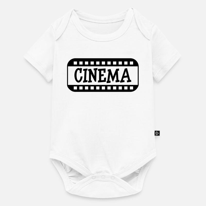 Cinema - Baby Premium Kurzarmbody - Weiß