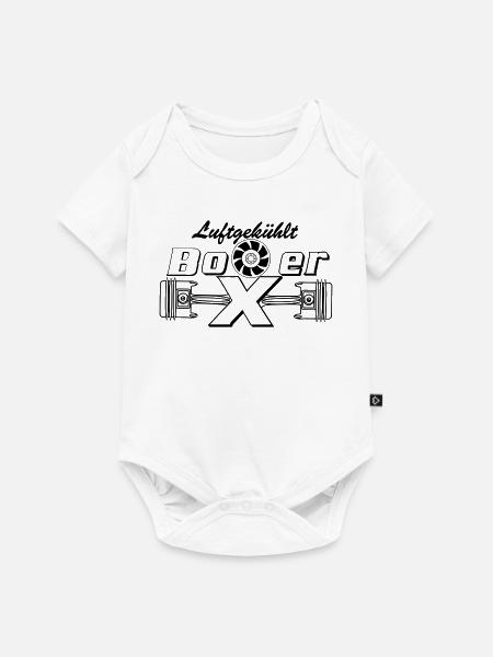 Boxermotor, Boxer, Motor, Luftgekühlt (25) - Baby Premium Kurzarmbody - Weiß