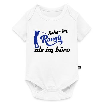 golf - Baby Premium Kurzarmbody - Weiß - Vorne