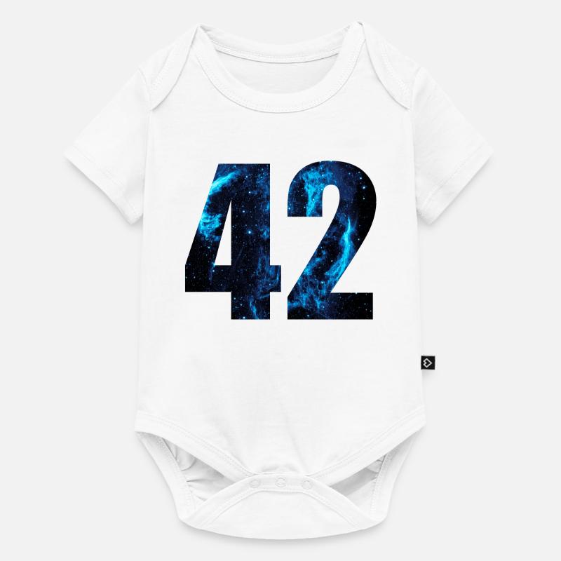 42 - Body à manches courtes Premium Bébé - blanc