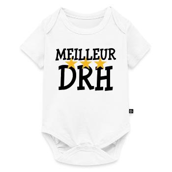 Meilleur DRH - Body à manches courtes Premium Bébé - blanc - Devant