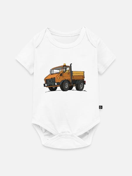 Kommunal Mog - Baby Premium Kurzarmbody - Weiß