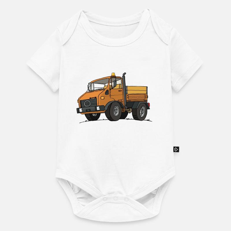 Kommunal Mog - Baby Premium Kurzarmbody - Weiß