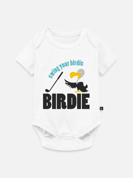 golfing - Baby Premium Kurzarmbody - Weiß