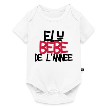 Bébé de l'année ! - Baby Premium short-sleeve bodysuit - white - Front