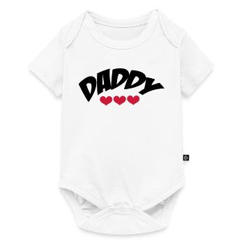 Daddy - Baby Premium short-sleeve bodysuit - white - Front