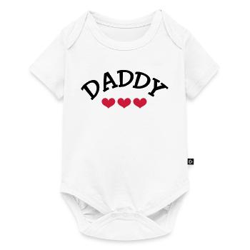 Daddy - Baby Premium short-sleeve bodysuit - white - Front