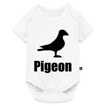 Pigeon - Body à manches courtes Premium Bébé - blanc - Devant