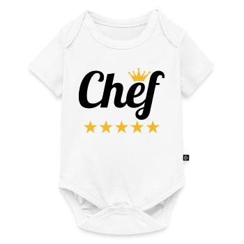 Chef - Baby Premium short-sleeve bodysuit - white - Front