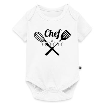 Chef - Baby Premium short-sleeve bodysuit - white - Front