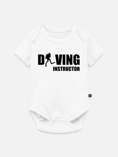 Diving Instructor - Baby Premium Kurzarmbody - Weiß