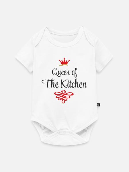 kochen - Baby Premium Kurzarmbody - Weiß