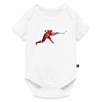 hockey - Baby Premium short-sleeve bodysuit - white - Front