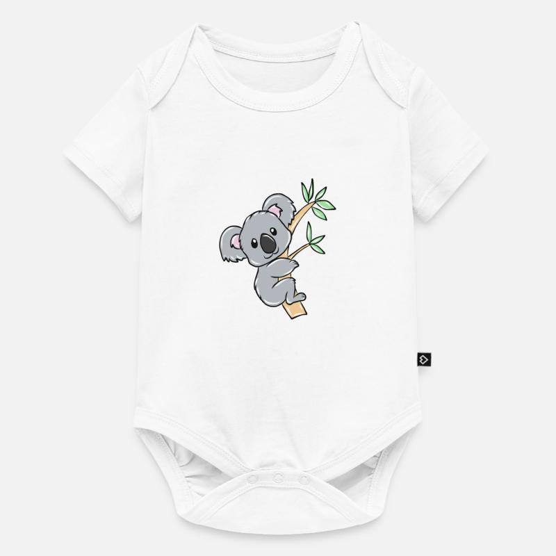 koala - Body à manches courtes Premium Bébé - blanc