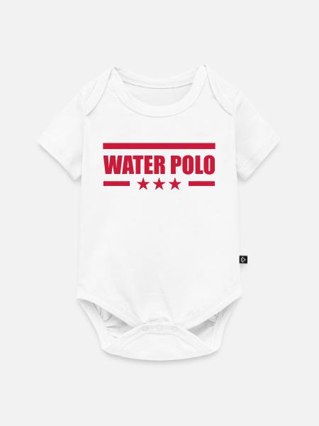 Water Polo - Baby Premium Kurzarmbody - Weiß