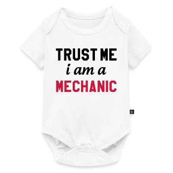Trust me I am a Mechanic - Body à manches courtes Premium Bébé - blanc - Devant