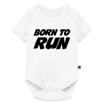 Born to run Athletics - Baby Premium short-sleeve bodysuit - white - Front
