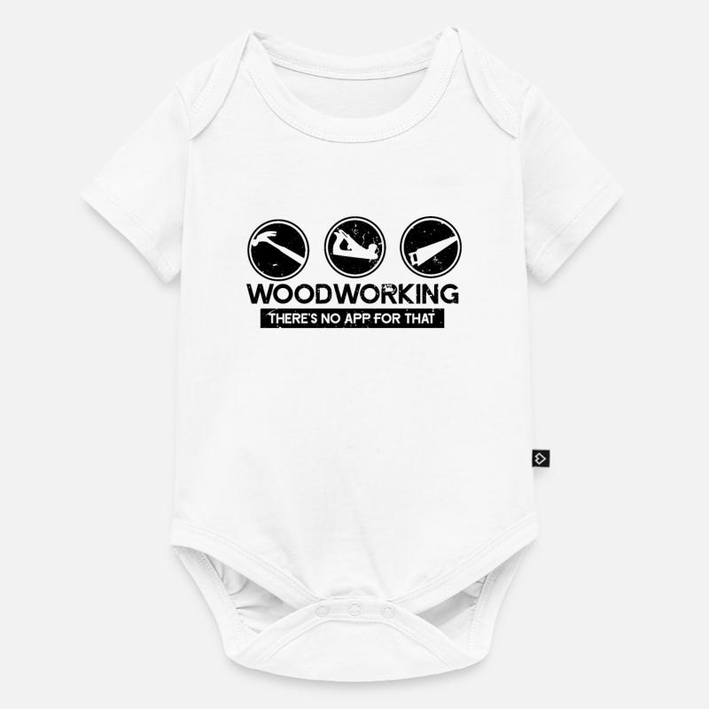 Cadeau menuisier menuisier - Body à manches courtes Premium Bébé - blanc