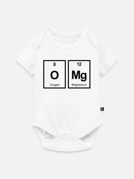 omg - Baby Premium Kurzarmbody - Weiß