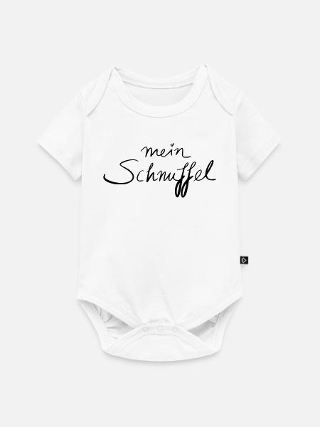 mein Schnuffel - Baby Premium Kurzarmbody - Weiß