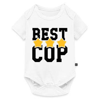 Best Cop ! - Body à manches courtes Premium Bébé - blanc - Devant