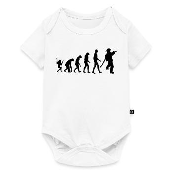 pompier_kiosdz22 - Baby Premium short-sleeve bodysuit - white - Front