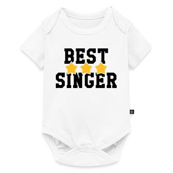Best Singer - Baby Premium short-sleeve bodysuit - white - Front