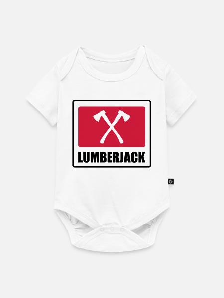 Lumberjack - Baby Premium Kurzarmbody - Weiß