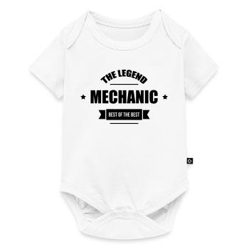 Mechanic - Body à manches courtes Premium Bébé - blanc - Devant