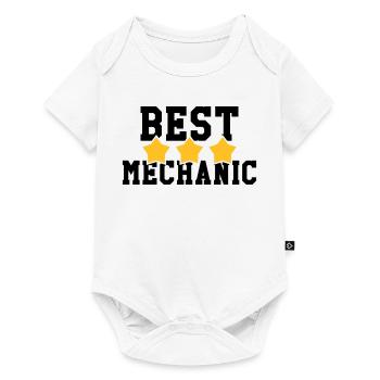 Best Mechanic - Body à manches courtes Premium Bébé - blanc - Devant