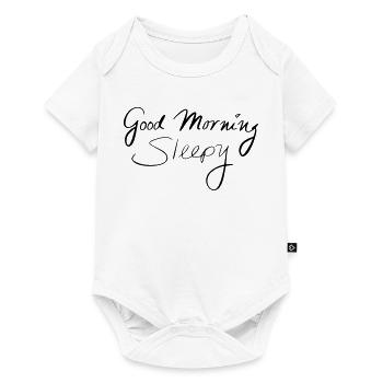 Good Morning Sleepy - Baby Premium short-sleeve bodysuit - white - Front