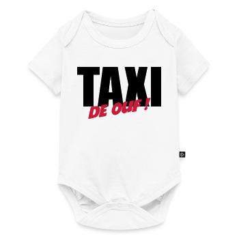 Taxi de ouf ! - Body à manches courtes Premium Bébé - blanc - Devant