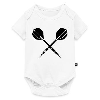 darts - Baby Premium short-sleeve bodysuit - white - Front