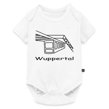 schwebebahn wuppertal - Baby Premium Kurzarmbody - Weiß - Vorne
